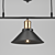 Minsk Pendant Lamp: Stylish and Adjustable Lighting Solution 3D model small image 4