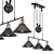 Minsk Pendant Lamp: Stylish and Adjustable Lighting Solution 3D model small image 6