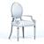 Caracole Regal Dining Chair: Elegant Design & Comfort 3D model small image 5