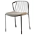 Elegant Tidal Chair: Modern Design 3D model small image 2