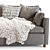 Cozy Chic: west elm Marin Sofa 3D model small image 4