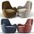 Modern 2013 Nova Swivel Chair 3D model small image 2