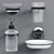 PBR-optimized Bathroom Set 3D model small image 3