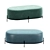 Lifa Ottoman: Stylish Ottoman Footstool 3D model small image 3