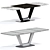 Minimalist Leslie Dining Set 3D model small image 4