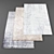 Modern Rugs Set - 6 Pieces 3D model small image 1