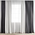 Polygonal Curtain Model 3D model small image 1