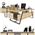 Lumina Manager Furniture Set 3D model small image 1