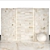 Elegant White Beige Marble Slabs 3D model small image 3