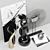 Elegant Black Decor Set - The Guest 3D model small image 4