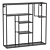 Modern Wall Shelves Set - La Forma Neth Collection 3D model small image 4