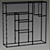 Modern Wall Shelves Set - La Forma Neth Collection 3D model small image 6