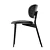 Elegant Master Design Dining Chair 3D model small image 3