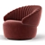 Consonance Modern Luxury Sofa 3D model small image 4