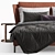 Luxury Bretagne Bed: Elegant Design 3D model small image 11
