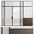 Sleek Glass Partition 8 3D model small image 1