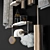 Modular Bathroom Shelves by Ritmonio 3D model small image 2