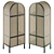 Modern Cane Wardrobe for Stylish Storage 3D model small image 1