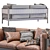 Hay Arbor Leather Sofa: Modern Elegance 3D model small image 5