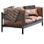 Hay Arbor Leather Sofa: Modern Elegance 3D model small image 6