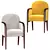 Elegant Parige Lounge Chair 3D model small image 2