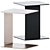 Shell Side Table: Sleek Elegance 3D model small image 1