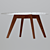 Mid-Century Charm: Riley Marble Coffee Table 3D model small image 2