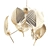 Italian Palm Leaf Chandelier 3D model small image 1