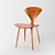 Iconic Cherner Dining Chair 3D model small image 8