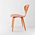 Iconic Cherner Dining Chair 3D model small image 12