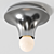 Teti Halogen Ceiling Lamp: Iconic Design, Timeless Style 3D model small image 1