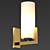 Elegant Geometric Fortano Wall Sconce 3D model small image 3