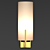 Elegant Geometric Fortano Wall Sconce 3D model small image 4