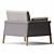 Savannah EJ Armchair: Modern Comfort and Elegance 3D model small image 3