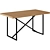 Urban Crossway Dining Table | Loft Art 3D model small image 1