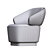 Elegant Velvet Armchair: Ultimate Comfort 3D model small image 4