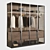 Spacious 8-door Cabinet 3D model small image 2