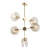 Golden Elegance Chandelier 3D model small image 1