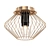 Lussole Loft Brooks Ceiling Light 3D model small image 1