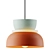 Vibrant Macaron Pendant Light 3D model small image 3