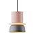 Vibrant Macaron Pendant Light 3D model small image 5