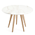 Arago Round Dining Table: Sleek and Stylish 3D model small image 3
