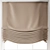 Premium Polygonal Curtain Model 3D model small image 3