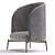 Cozy Nest Armchair 3D model small image 2