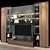 Elegant Storage Solution: Cabinet Furniture 0125 3D model small image 3