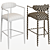 Arhaus Jagger Barstool: Elegant and Stylish Seating 3D model small image 2