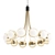 Elegant Benedict Chandelier: A Stunning Lighting Statement 3D model small image 1