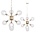 Elegant Estella Chain Chandelier 3D model small image 3