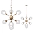 Elegant Estella Chain Chandelier 3D model small image 5