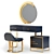 Modern Dressing Table with Vray & Corona Render - 2016 Version 3D model small image 5